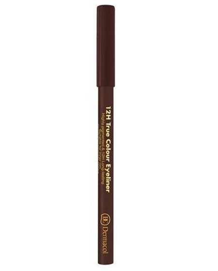 Dermacol 12H True Colour Eyeliner 6 Tamsiai ruda 2g