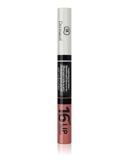 Dermacol 16H Lip Colour Longlasting 2-in-1 Lipstick and Lip Gloss 23 7.1ml