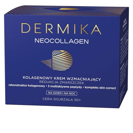 Dermika Neocollagen 50+ kolageninis kremas raukšlėms mažinti dieną ir naktį 50ml