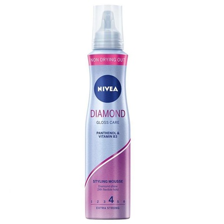 Diamond Gloss Care pianka iki plaukų 150ml