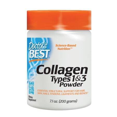 Doctor's Best Pure Collagen (gryno kolageno milteliai) 1 ir 3 tipų 200g