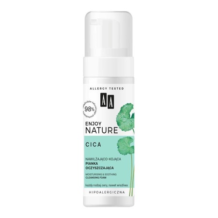 Drėkinamosios ir raminamosios valomosios putos Enjoy Nature 150ml