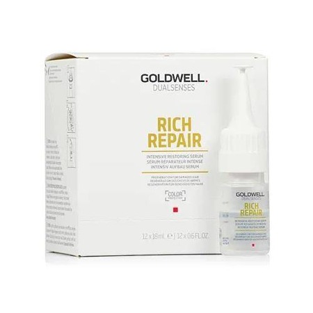 Dualsenses Rich Repair intensyvaus poveikio kondicionuojantis serumas serum w ampułkach do włosów zniszczonych 12x18ml