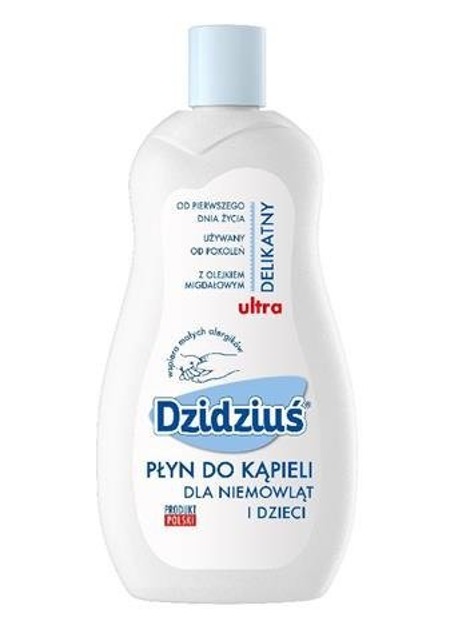 Dzidzidzidziuś Itin švelnus vonios losjonas kūdikiams ir vaikams su migdolų aliejumi 500ml