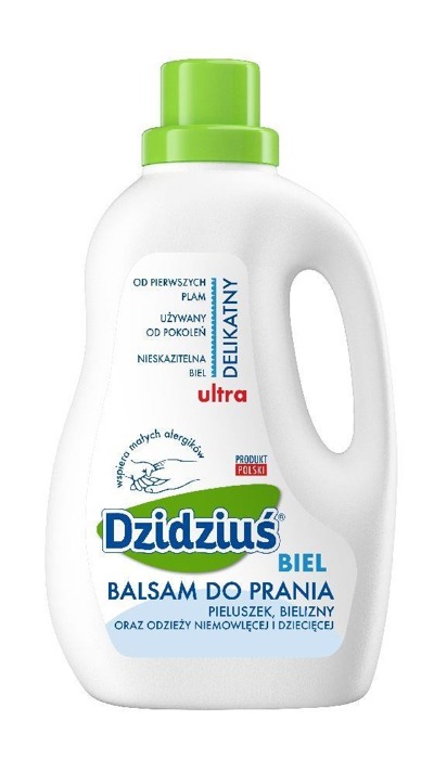 Dzidzidzidziuś itin švelnus skalbimo losjonas kūdikių ir vaikų drabužiams skalbti 1500ml