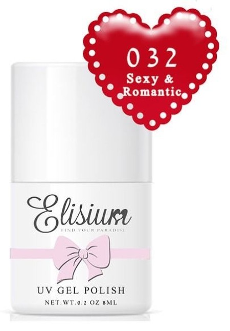 ELISIUM UV gelinis lakas 032 Sexy & Romantic 8ml