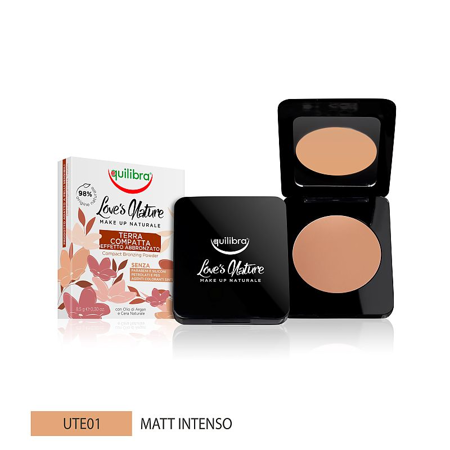 EQUILIBRA Love's Nature Compact Bronzing Powder Matt Intenso 8,5g