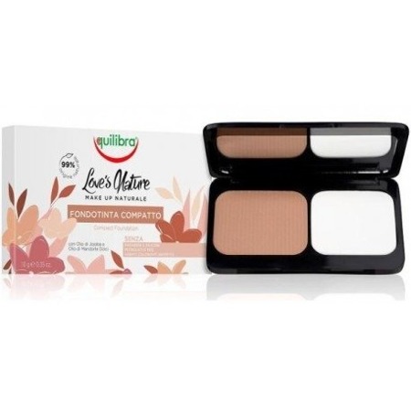 EQUILIBRA Love's Nature Compact Foundation Light Beige 10g