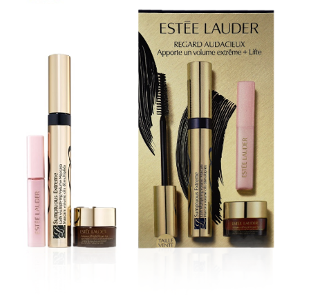 ESTEE LAUDER Sumptuous Extreme Lash Multiplying Volume Mascara 8ml + Pure Color Envy 4.6ml + Advanced Night Repair Eye 5ml