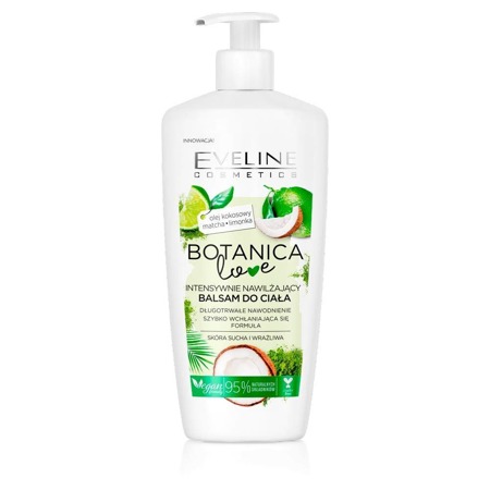 EVELINE Botanica Meilės balzamas Kokosas, Matcha ir laima 350ml