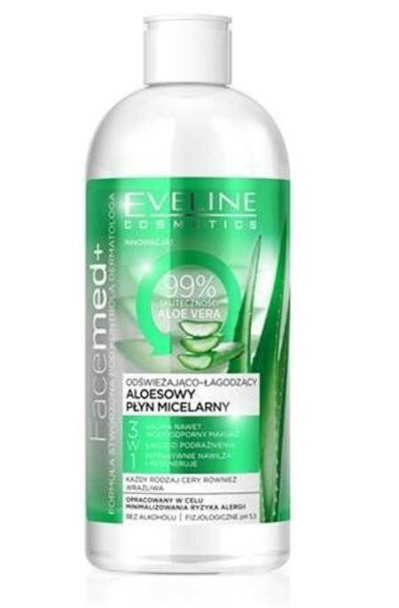 EVELINE Facemed+ 3in1 micelinis losjonas 400ml