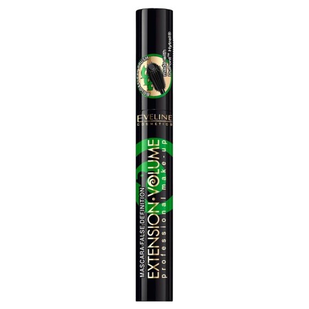 EVELINE_Extension 4D Extreme Curl blakstienų tušas podkęcający tusz do rzęs Black 10ml