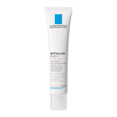 Effaclar Duo + Unifiant tonizuojantis kremas netobulumams šalinti Medium 40ml