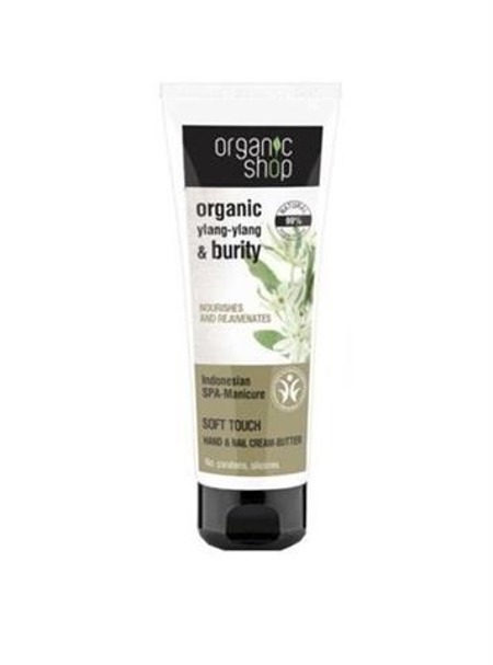 Ekologiškas Ylang-Ylang & Burity Soft Touch Hand&Nail Cream-Butter 75ml