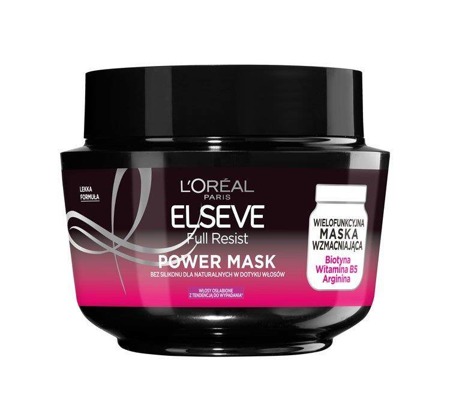 Elseve Full Resist Power Mask daugiafunkcinė stiprinamoji kaukė 300ml