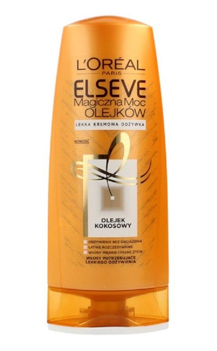 Elseve Magic Power of Oils Lengvas kreminis plaukų kondicionierius su kokosų aliejumi 200ml