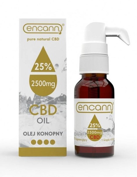 Encann 25% 2500mg CBD OIL 10ml