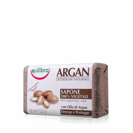 Equilibra Argan 100% augalinis muilas 100g