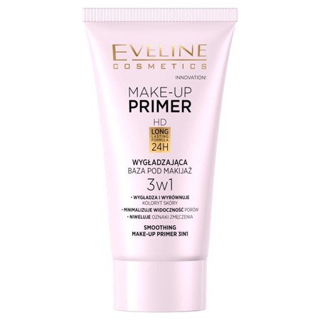 Eveline Make-Up Primer išlyginamasis makiažo pagrindas 3in1 30ml