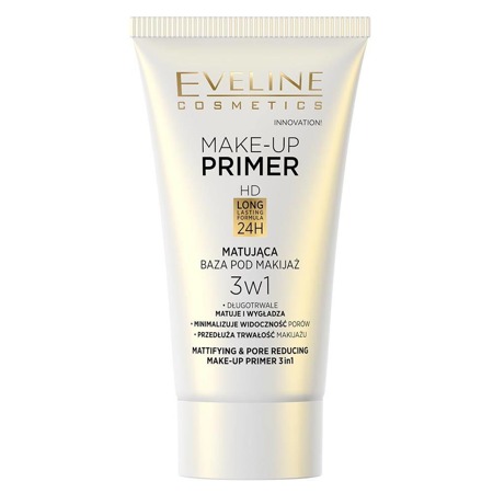 Eveline Make-Up Primer matinis makiažo pagrindas 3in1 30ml