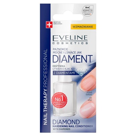 "Eveline Nail Therapy Professional Diamond" kietinantis kondicionierius 12ml