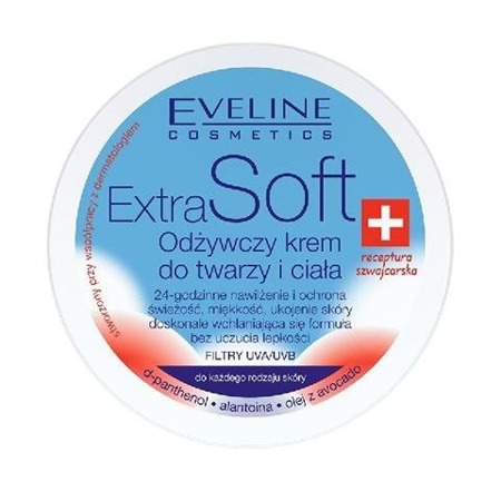 Extra Soft maitinamasis veido ir kūno kremas visų tipų odai 200ml