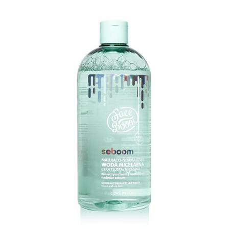 FACE BOOM_Seboom matująco- normalizująca woda micelarna 500ml