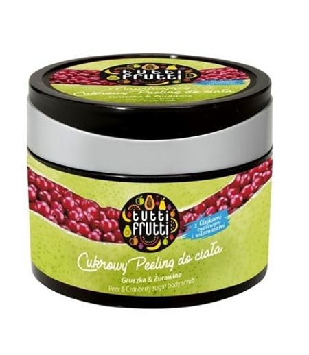 Farmona Tutti Frutti Cukrinis kūno šveitiklis "Pear & Cranberry" 300g