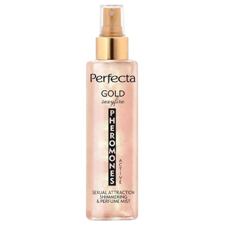 Feromonai Active parfumuota kūno dulksna Gold Sexyfire 200ml