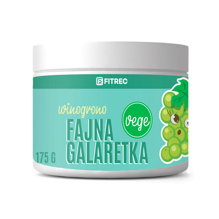 FitRec Cool Jelly Vege Grape 175g