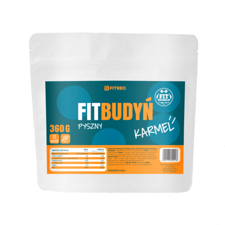 FitRec Fit Karamelinis pudingas be cukraus 360g