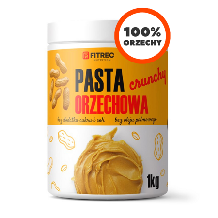 FitRec traški riešutų pasta 1 kg