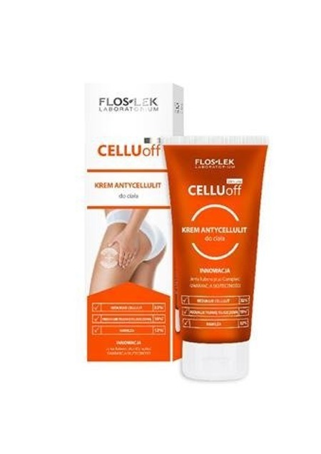 Floslek Slim Line Cellu Off anticeliulitinis kūno kremas 200ml