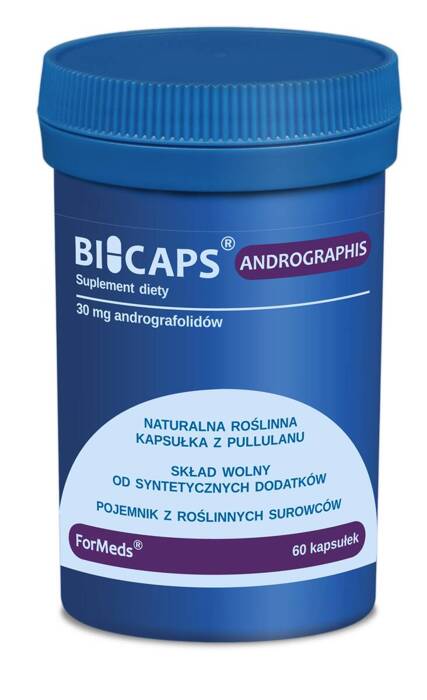 ForMeds Bicaps Andrographis 60 veganiškų kapsulių