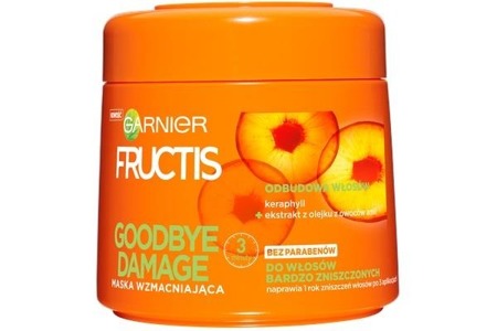 Fructis Goodbye Damage maska stiprniająca do włosów bardzo zniszczonych 300 ml