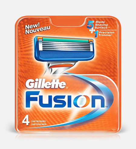 GILLETTE Fusion 4vnt.