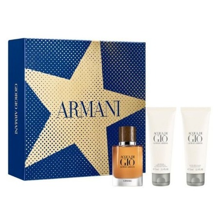 GIORGIO ARMANI Acqua di Gio Absolu EDP 40ml + dušo želė 75ml + ASB 75ml