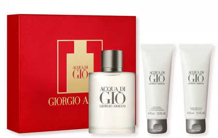 GIORGIO ARMANI Acqua di Gio Pour Homme EDT 100ml + ASB 75ml + SG 75ml