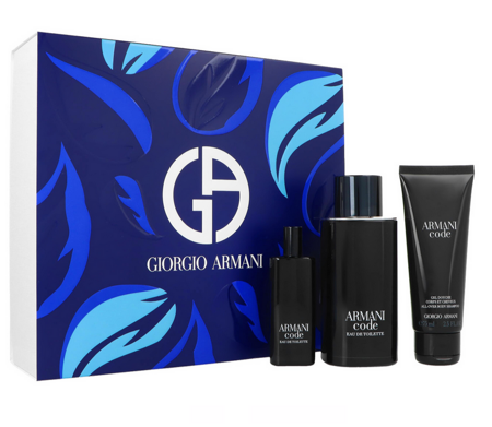 GIORGIO ARMANI Code Pour Homme EDT 125ml + 75ml + 75ml + 75ml