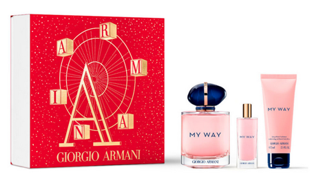 GIORGIO ARMANI My Way EDP 90ml + EDP 15ml + Kūno losjonas 75ml