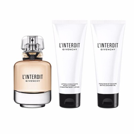 GIVENCHY L'Interdit 80ml EDP + dušo želė 75ml + kūno losjonas 75ml