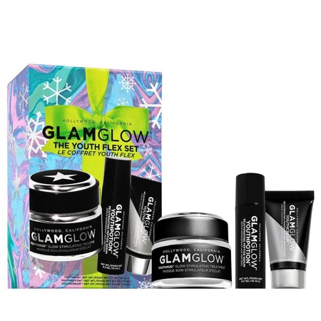 GLAMGLOW The Youth Flex Youthmud 50g + Youthpotion 10ml + Youthcream 15ml