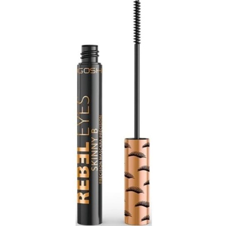 GOSH Rebel Eyes Skinny B blakstienų tušas 001 Extreme Black 6ml