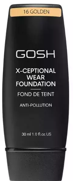 GOSH X-Ceptional Wear Foundation Ilgalaikis makiažas 16 Golden 35ml