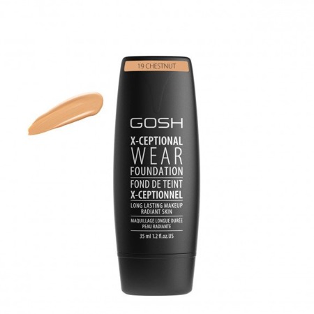 GOSH X-Ceptional Wear Foundation Ilgalaikis makiažas 19 Kaštoninis 35ml