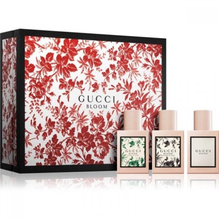 GUCCI Bloom EDP 30ml + Acqua Di Fiori EDT 30ml + Nettare Di Fiori EDP 30ml