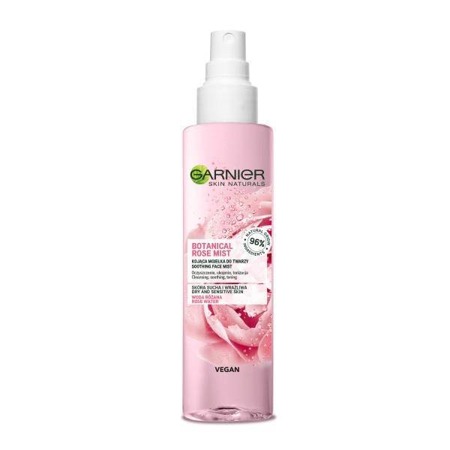 Garnier Botanical Rose Mist raminanti veido dulksna su rožių vandeniu 150ml