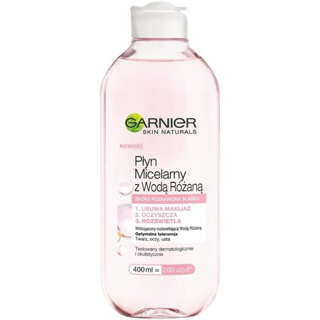 Garnier Skin Naturals micelinis losjonas su rožių vandeniu 400ml