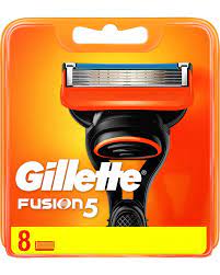 Gillette Fusion kasetės 8 vnt.