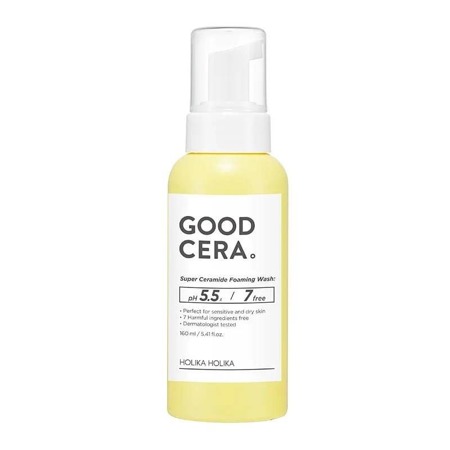 HOLIKA HOLIKA Good Cera Super Ceramide Foaming Wash švelnus veido prausiklis 160ml